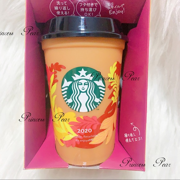 Starbucks Japan Fall Reusable Cup W Blend Coffee - Picture 2 of 6